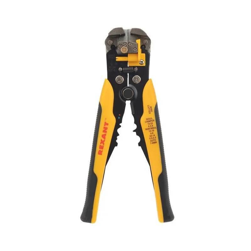 Инструмент HT-766 для зачистки кабеля 0,2-6,0мм² и обжима наконечников REXANT 12-4005