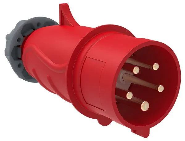 MAGNUM Вилка переносная ССИ-015 16А-6ч/200/346-240/415В 3P+PE+N IP44 IEK PSN02-016-5