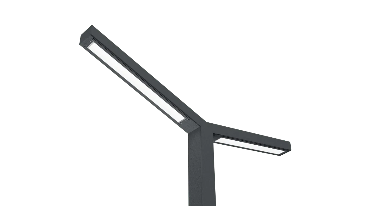 Светильник L-park STICK 2/60/60+60/Ш9/750/01/P1-F2/220AC IP65 YO LEDEL