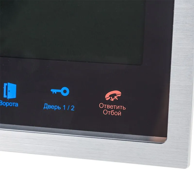 Цветной монитор  видеодомофона 7" формата AHD, с сенсорным управлением, с детектором движения, функцией фото- и видеозаписи (модель AC-336) - Фото 3