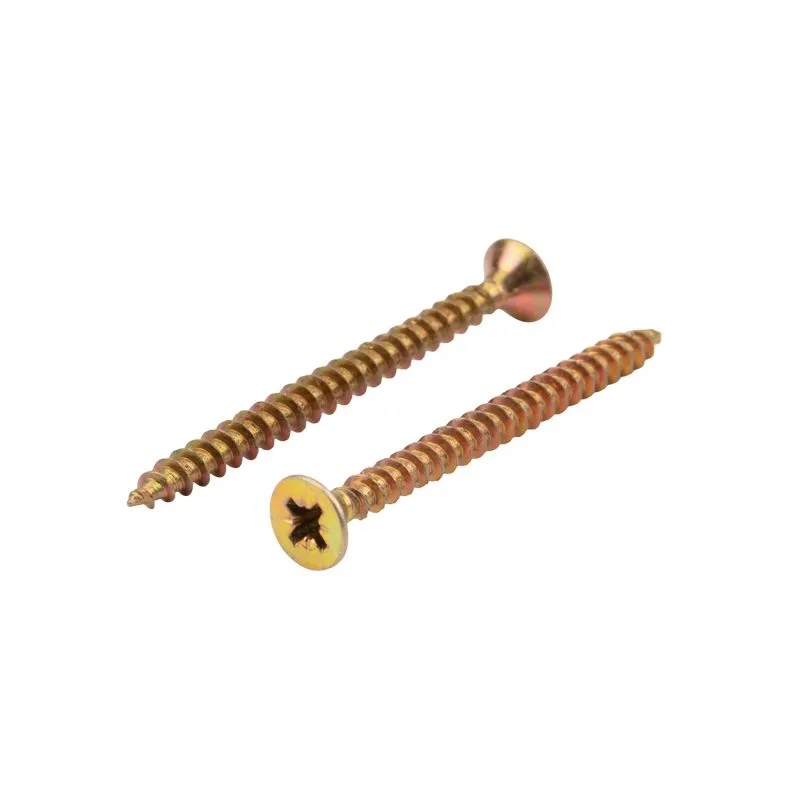 Саморез универсальный KRANZ 5х60, желтый цинк, пакет (10шт.) - Фото 5