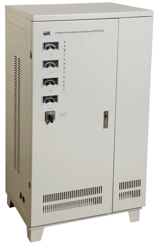 Стабилизатор напряжения трехфазный СНИ3-60 кВА IEK