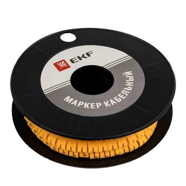Маркер кабельный 6,0 мм2 "L" (350 шт.) (ЕС-3) EKF - Фото 6
