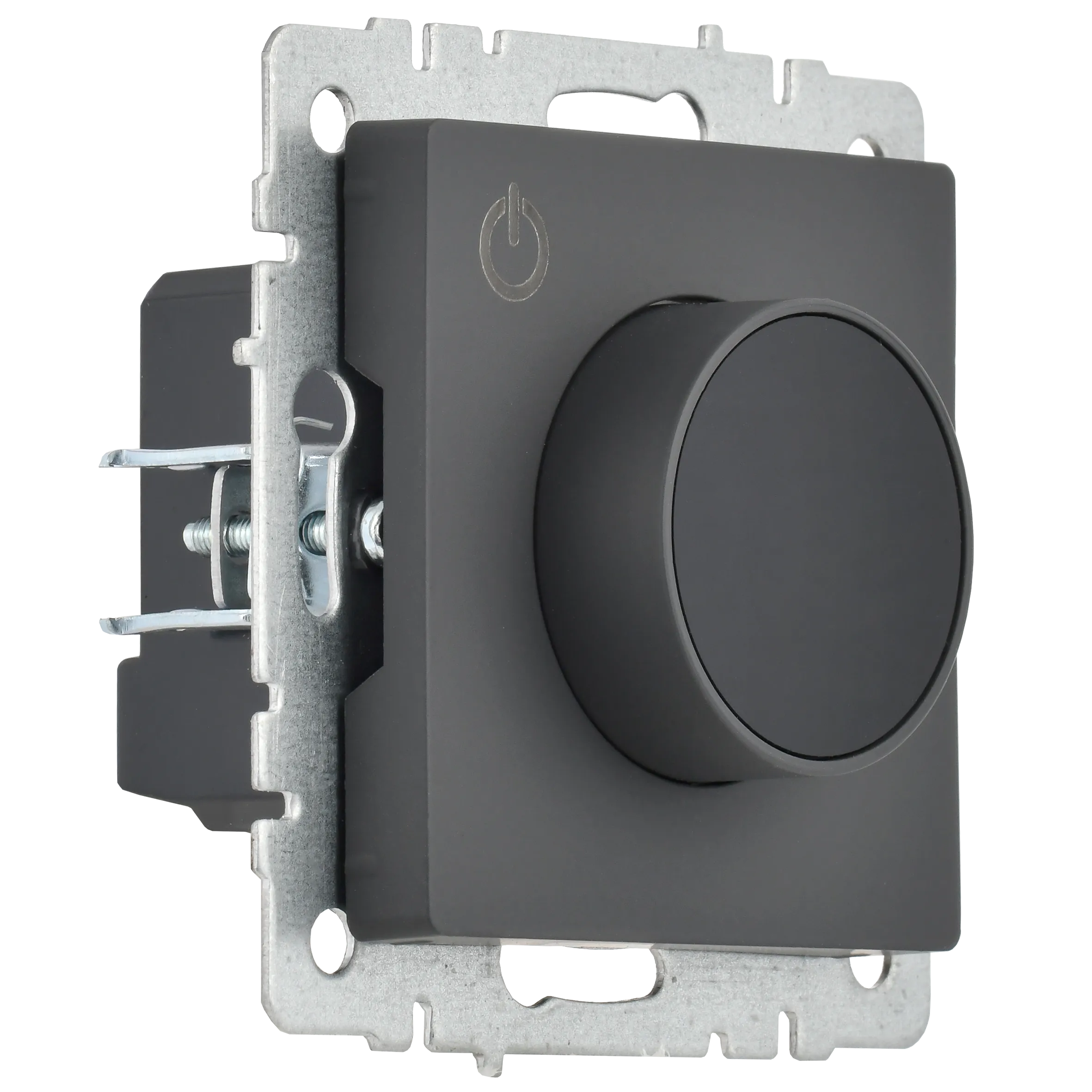 BRITE Термостат электронный с индикацией ТС10-1-БрГ графит IEK - Фото 6