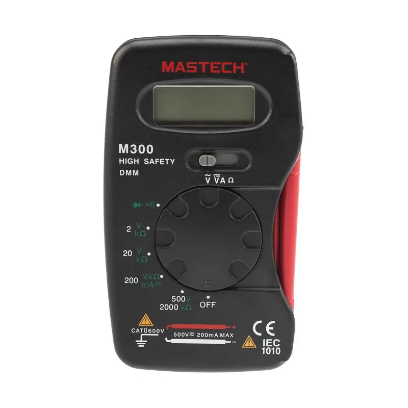 Портативный мультиметр M300 MASTECH - Фото 4