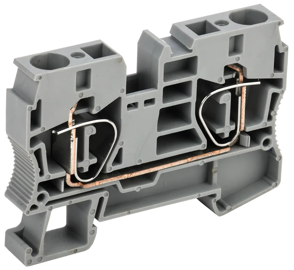 Клемма пружинная КПИ 2в-10 70А серая IEK