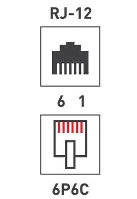 Разъем телефонный UTP, RJ-12 (6P6C), CAT 3 REXANT - Фото 3