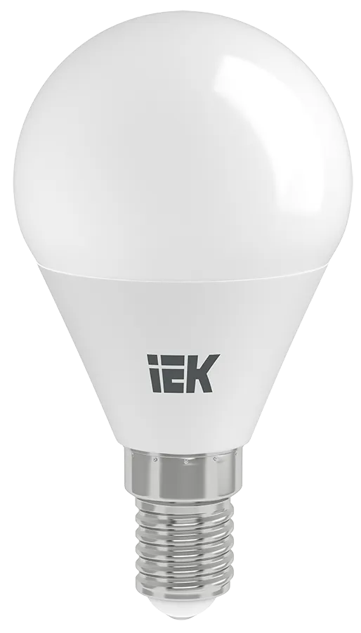 Лампа светодиодная G45 шар 3Вт 230В 3000К E14 IEK