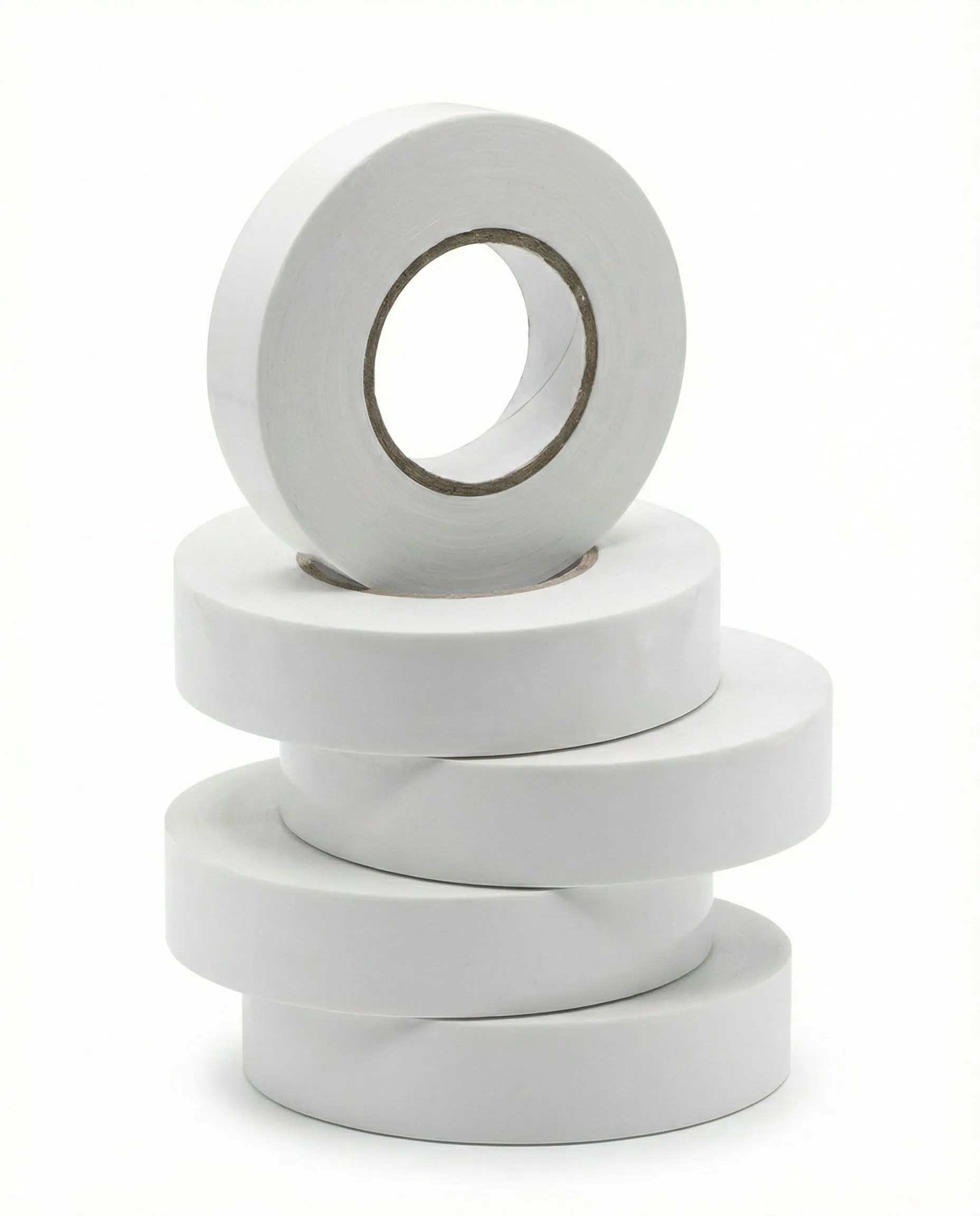 Изолента ПВХ 0,18х19мм, 20м профессиональная белая (5шт/уп) DEKRON - Фото 4