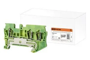 Зажим клеммный безвинтовой (ЗКБ) 3 вывода PEN 2,5 мм2 TDM 