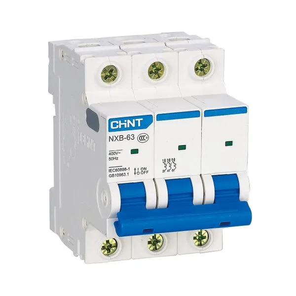 Авт. выкл. NXB-63 3P 25А 6кА х-ка D (R)