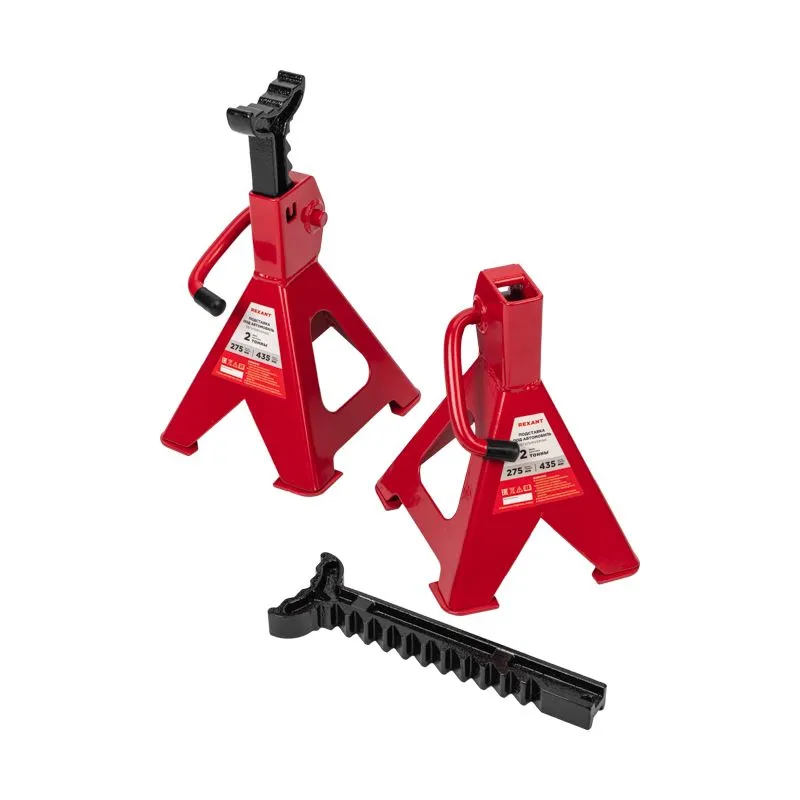 Подставки под машину регулируемые 2т, 2 шт. REXANT - Фото 3