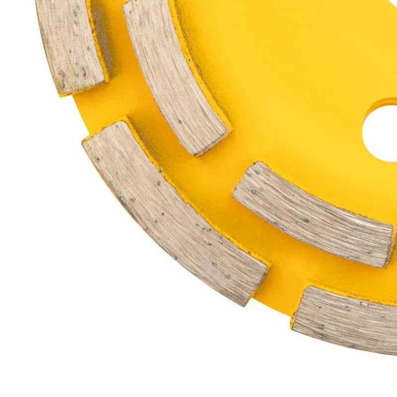 Чашка алмазная шлифовальная, двухрядная,125х22,2мм KRANZ - Фото 2