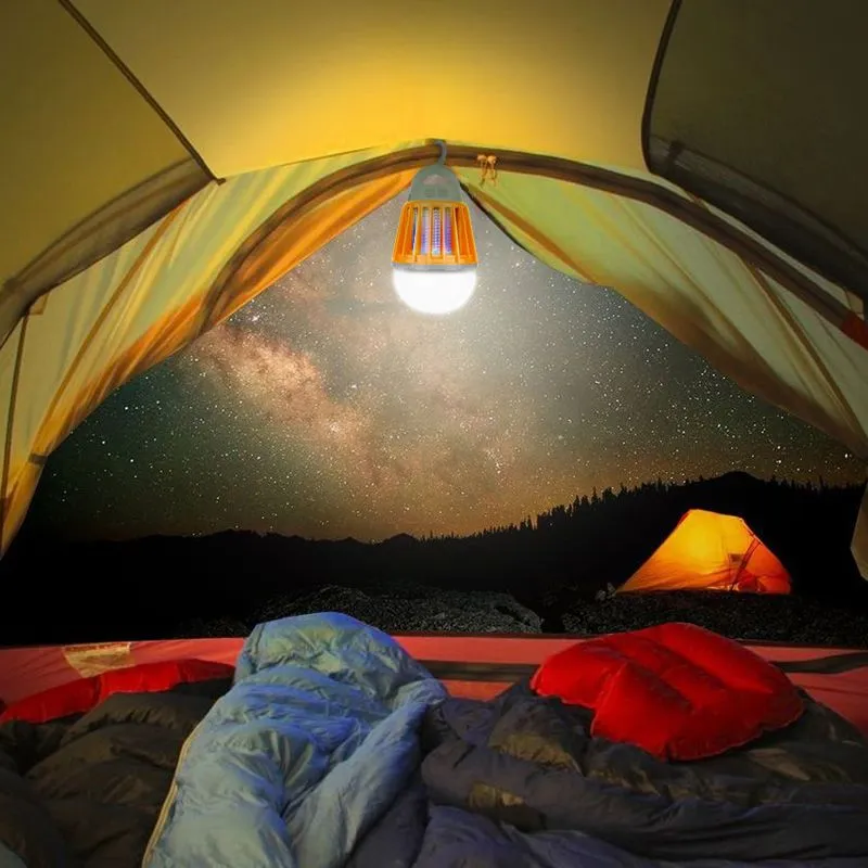 Антимоскитный инсектицидный кемпинговый фонарь трехрежимный, UV-подсветка, с аккумулятором, USB REXANT - Фото 2