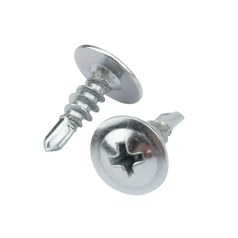 Саморез с прессшайбой KRANZ ПШС сверло 4.2х13, пакет (25шт.)