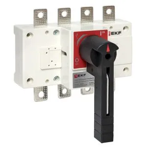 Рубильник-выключатель 160A 4P c рукояткой управления для прямой установки PowerSwitch EKF 