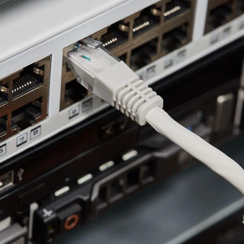 Шнур коммутационный, патч-корд U/UTP RJ45-RJ45, CAT 5e, LSZH серый, 2м REXANT - Фото 5