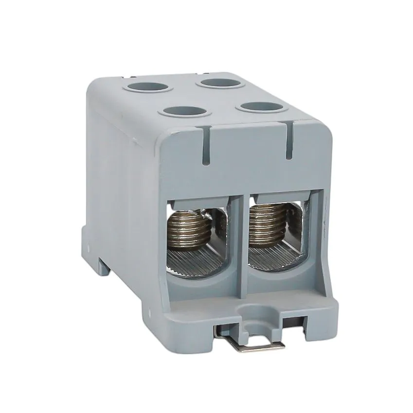 Клемма двойная КСВ 16-95 cерая