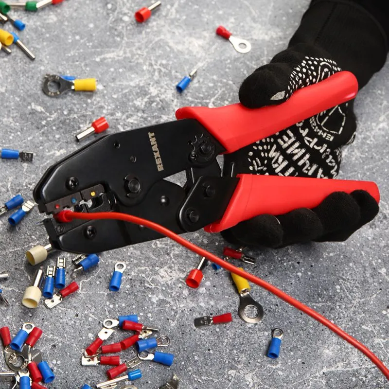 Кримпер HT-301W для обжима изолированных клемм 0,5-6,0мм² REXANT - Фото 2