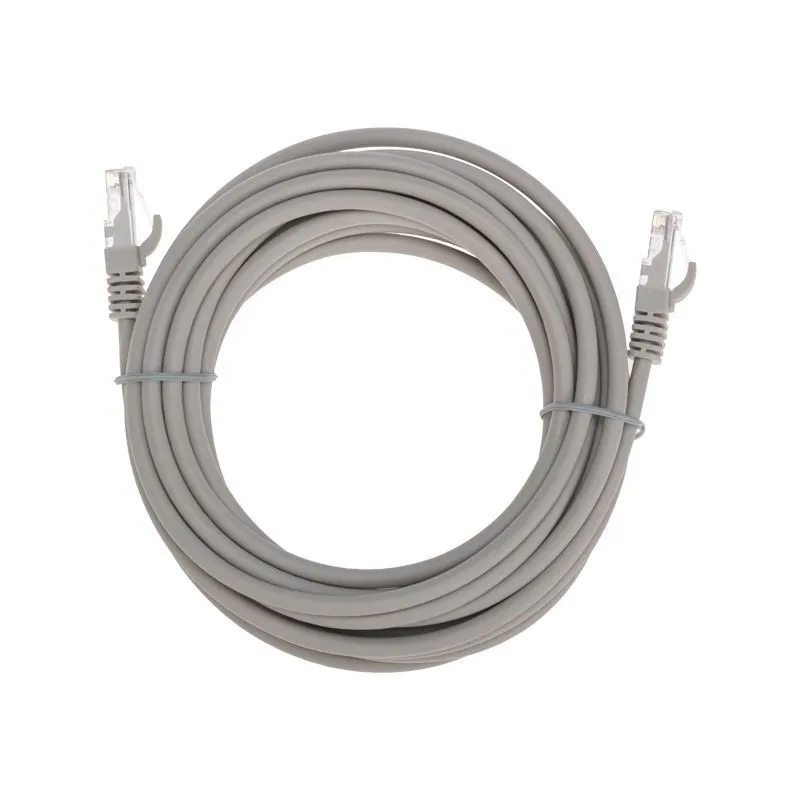 Патч-корд U/UTP, CAT 6, RJ45-RJ45, 26AWG, LSZH, серый, 5м REXANT 02-0290-5
