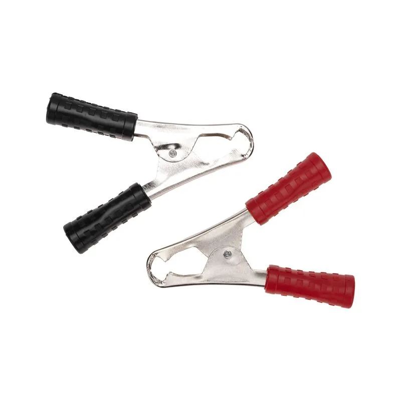 Зажим крокодил, длина 105мм, ток 100A, 2 шт., пакет БОПП REXANT - Фото 2