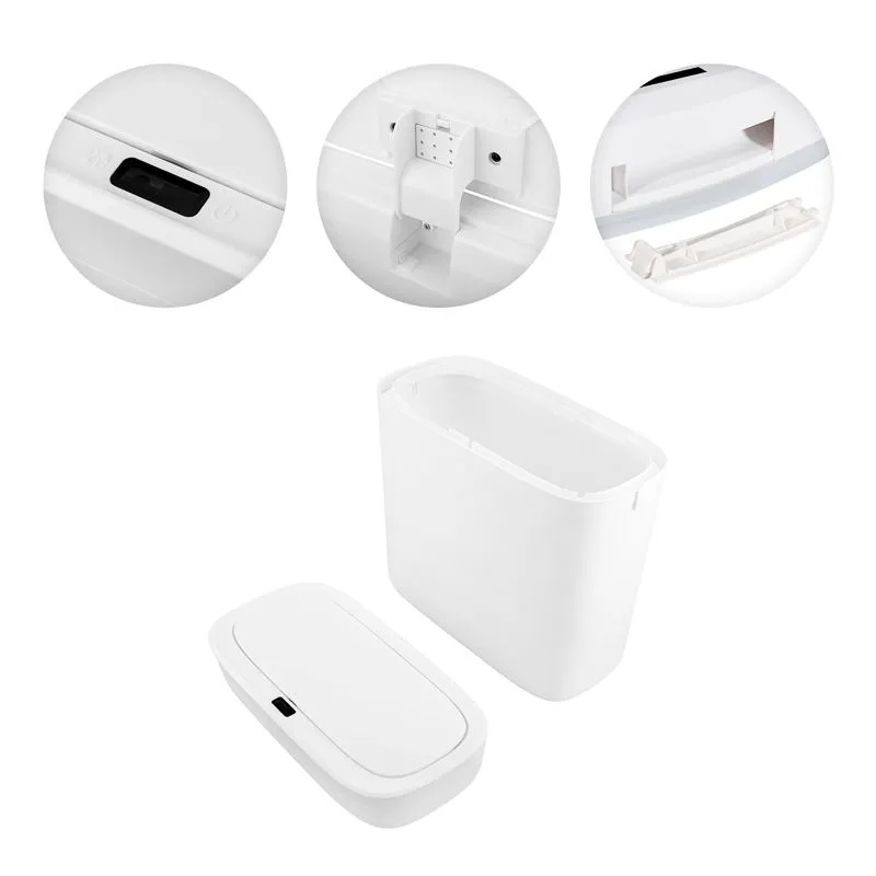 Мусорное ведро с датчиком движения, 12л HALSA - Фото 3