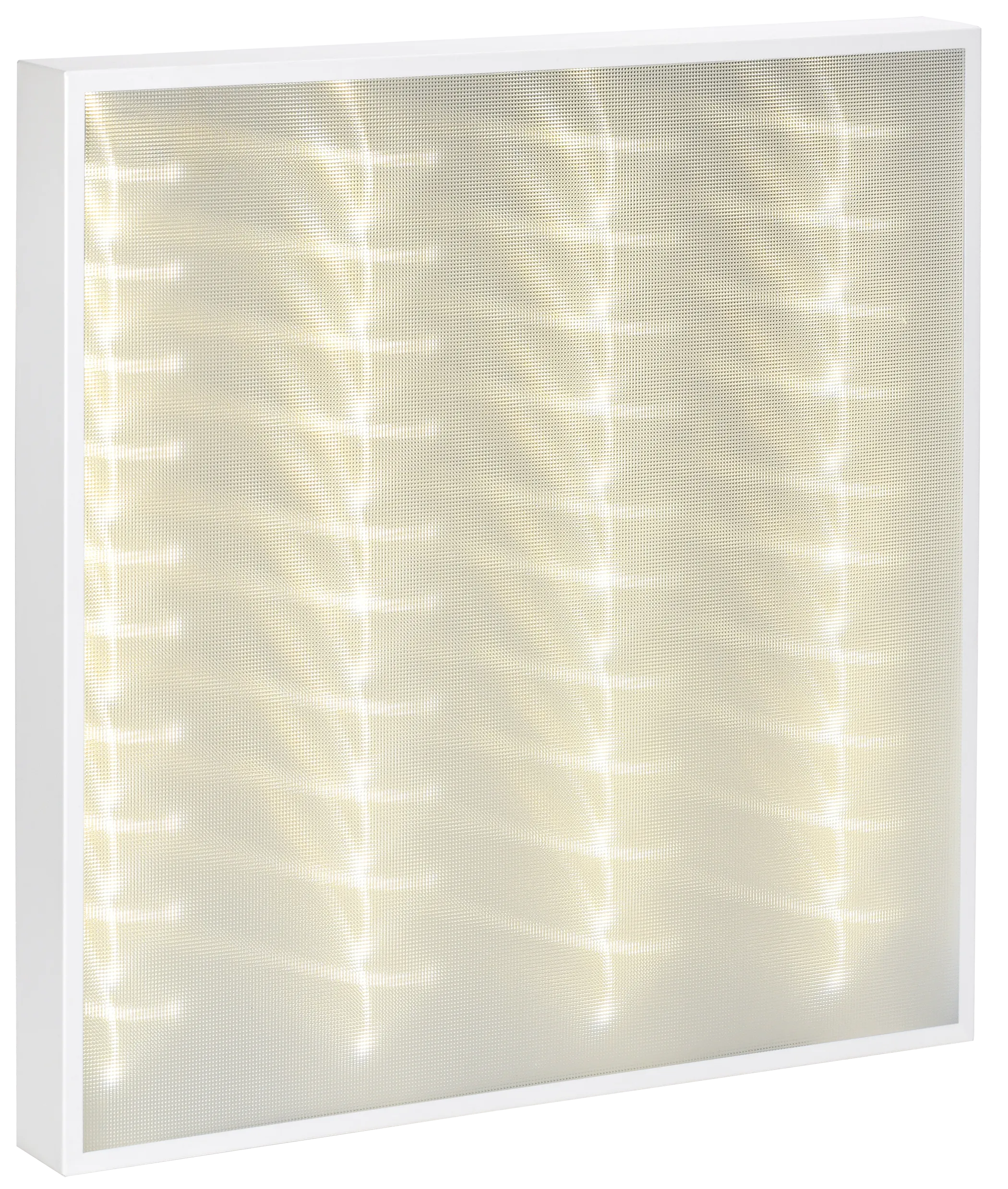 LIGHTING PRO Светильник светодиодный ДВО 2001D 45Вт 3000К IP40 588х588мм Грильято микропризма Dali IEK - Фото 4