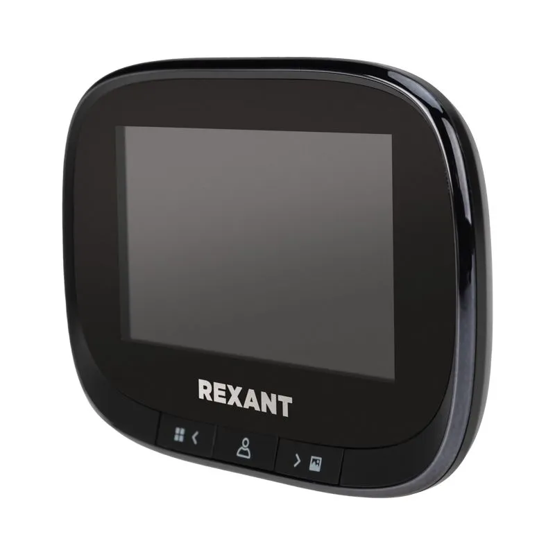 Видеоглазок дверной REXANT (DV-115) с цветным LCD-дисплеем 4.3" с функцией записи фото/видео по движению, встроенный звонок, ночной режим работы - Фото 4
