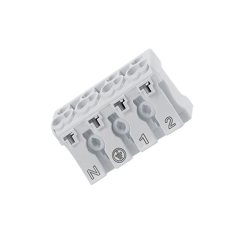 Клемма монтажная WOLTA KSP4-2L+N+PE белый 40х25х17мм 1/100/2500