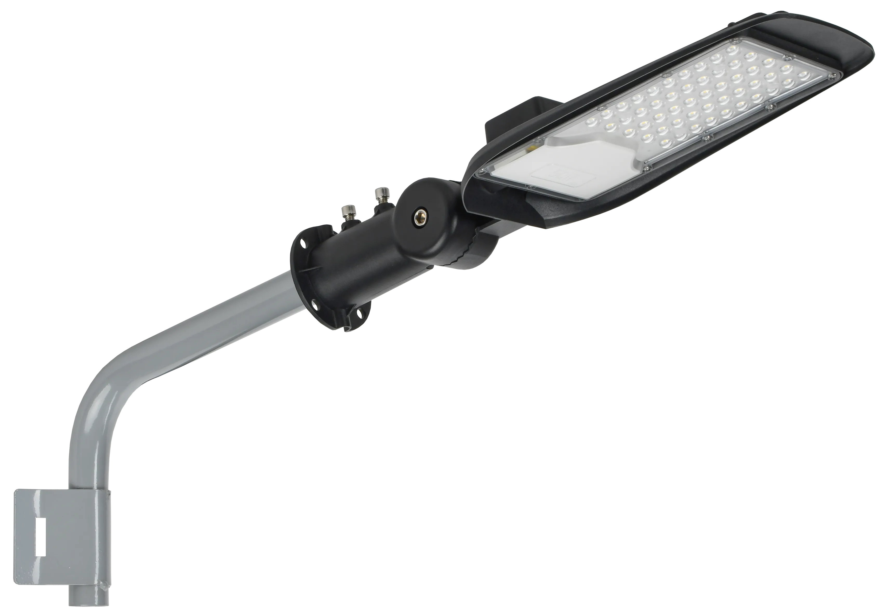 LIGHTING Кронштейн КР-1 D=48мм L=350мм под монтажную ленту 1 хомут серый IEK - Фото 2