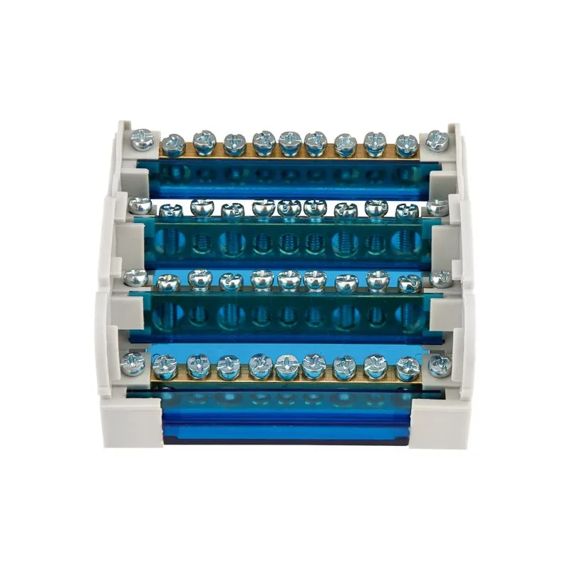 Шина на DIN-рейку в корпусе (кросс-модуль) 4х11 REXANT - Фото 5