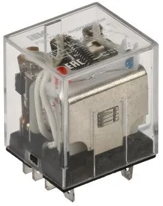 Реле РЭК77/3(LY3) с индикацией 10А 12В AC IEK 