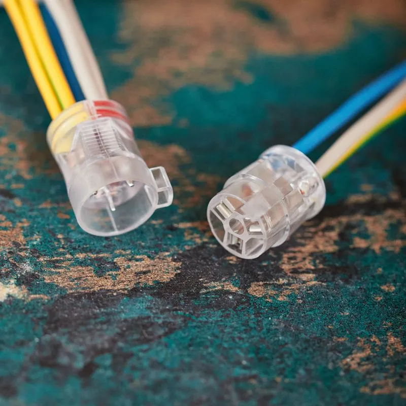 Экспресс-клемма СМК 2273-2x3R проходная разъемная 3 полюса 3х2-проводная 0,5-2,5мм² (50 шт/уп) REXANT - Фото 4