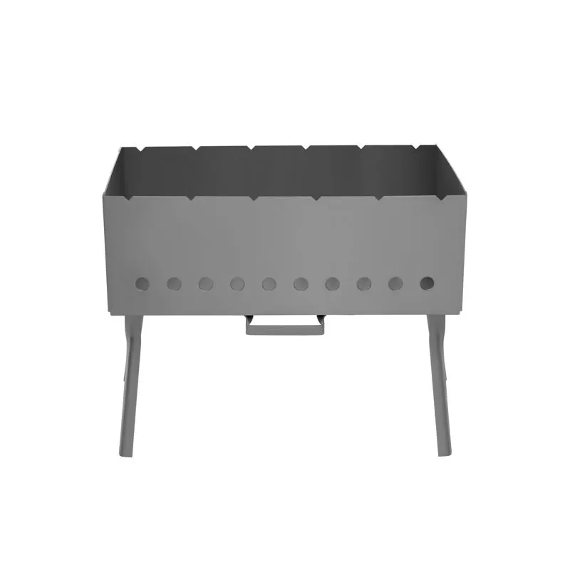 Мангал-дипломат 400х250х145мм, с 6 шампурами, в чехле СОКОЛ - Фото 2