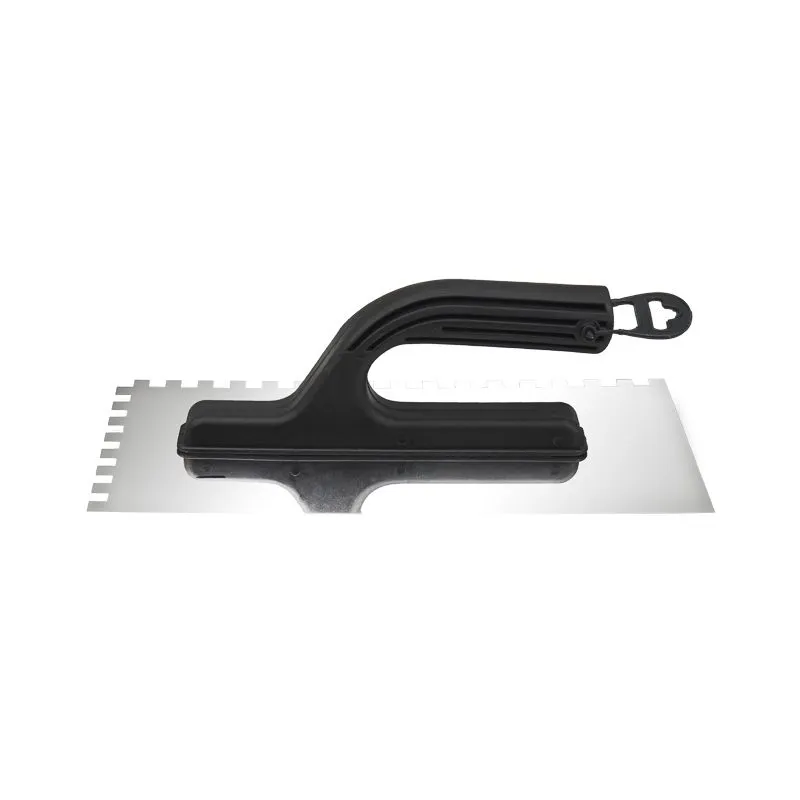 Гладилка нержавеющая 130х270 мм, зуб 4х4 мм, пластиковая ручка REXANT - Фото 5