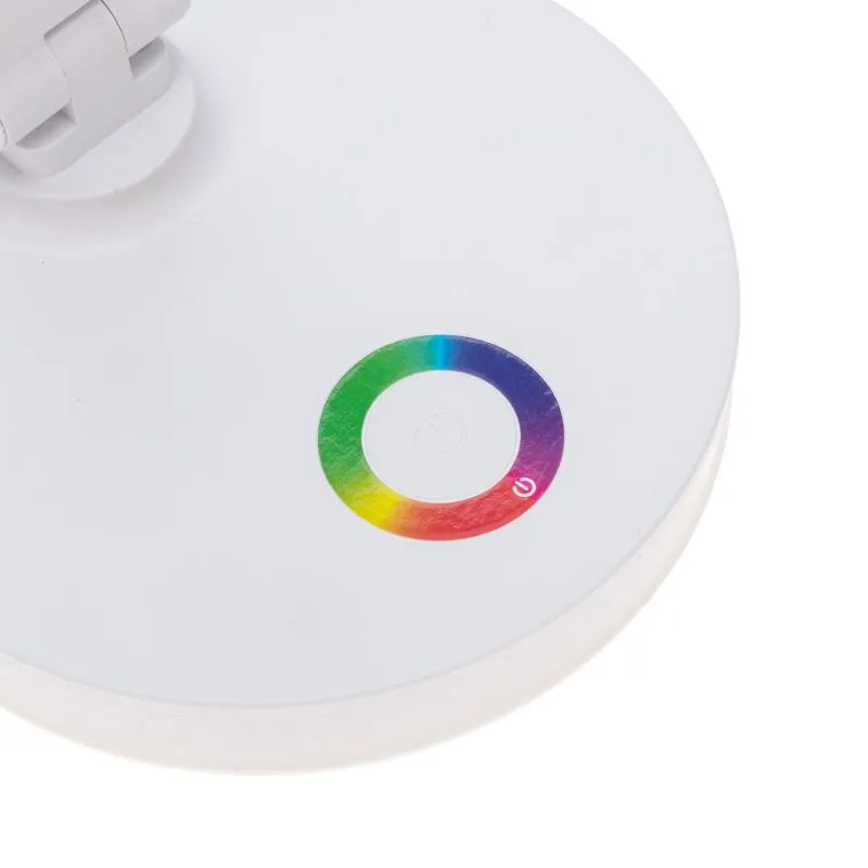 Светильник настольный с RGB-ночником, LED, 12Вт, белый REXANT - Фото 4