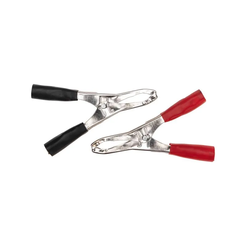 Зажим крокодил, длина 98мм, ток 50A, 2 шт., пакет БОПП REXANT - Фото 2