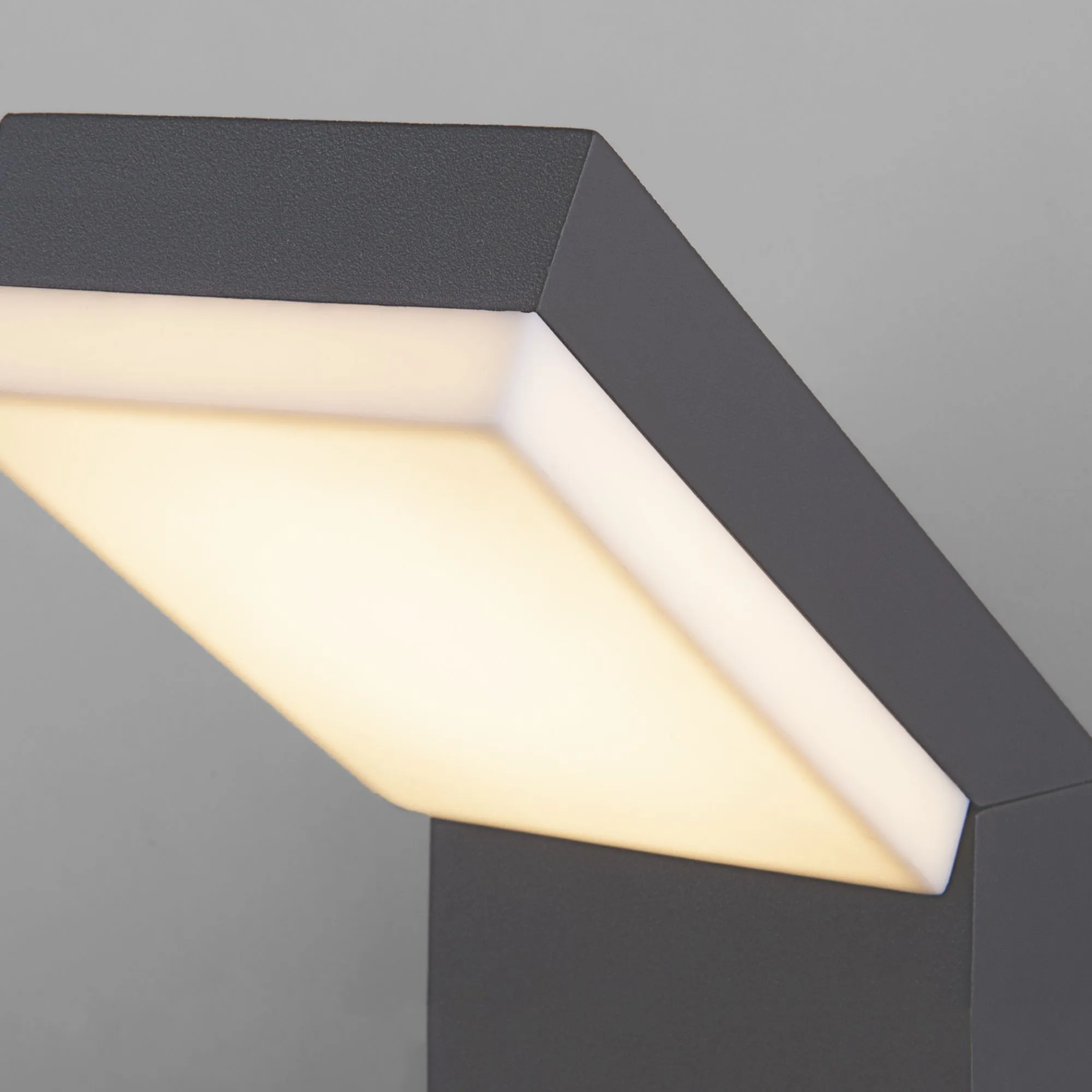 Светильник светодиодный уличный настенный Sensor IP54 (с датчиком движения) 1541 TECHNO LED серый El - Фото 4