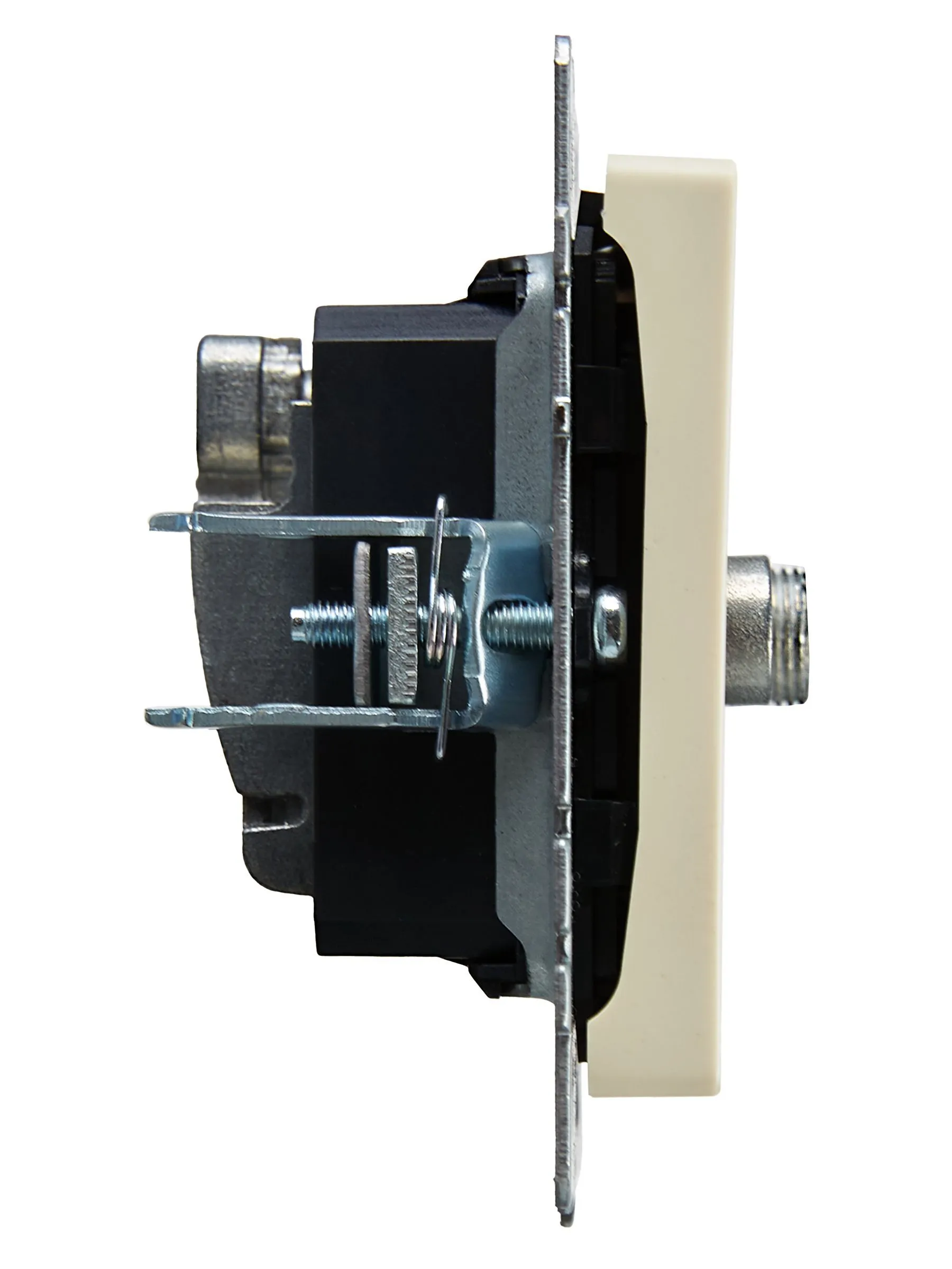 BRITE Розетка двойная TV+SAT РТВ/РСп12-БрКр бежевый IEK - Фото 5