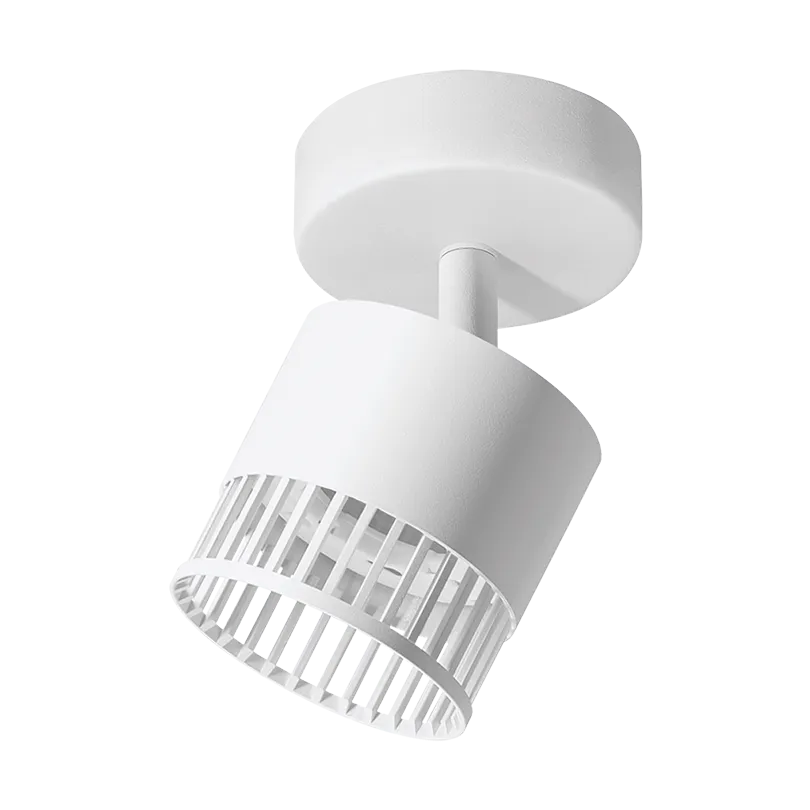 Накладной светильник WOLTA WSL-GX53/19W-1 PORTA под лампу GX53 Белый  D85x80