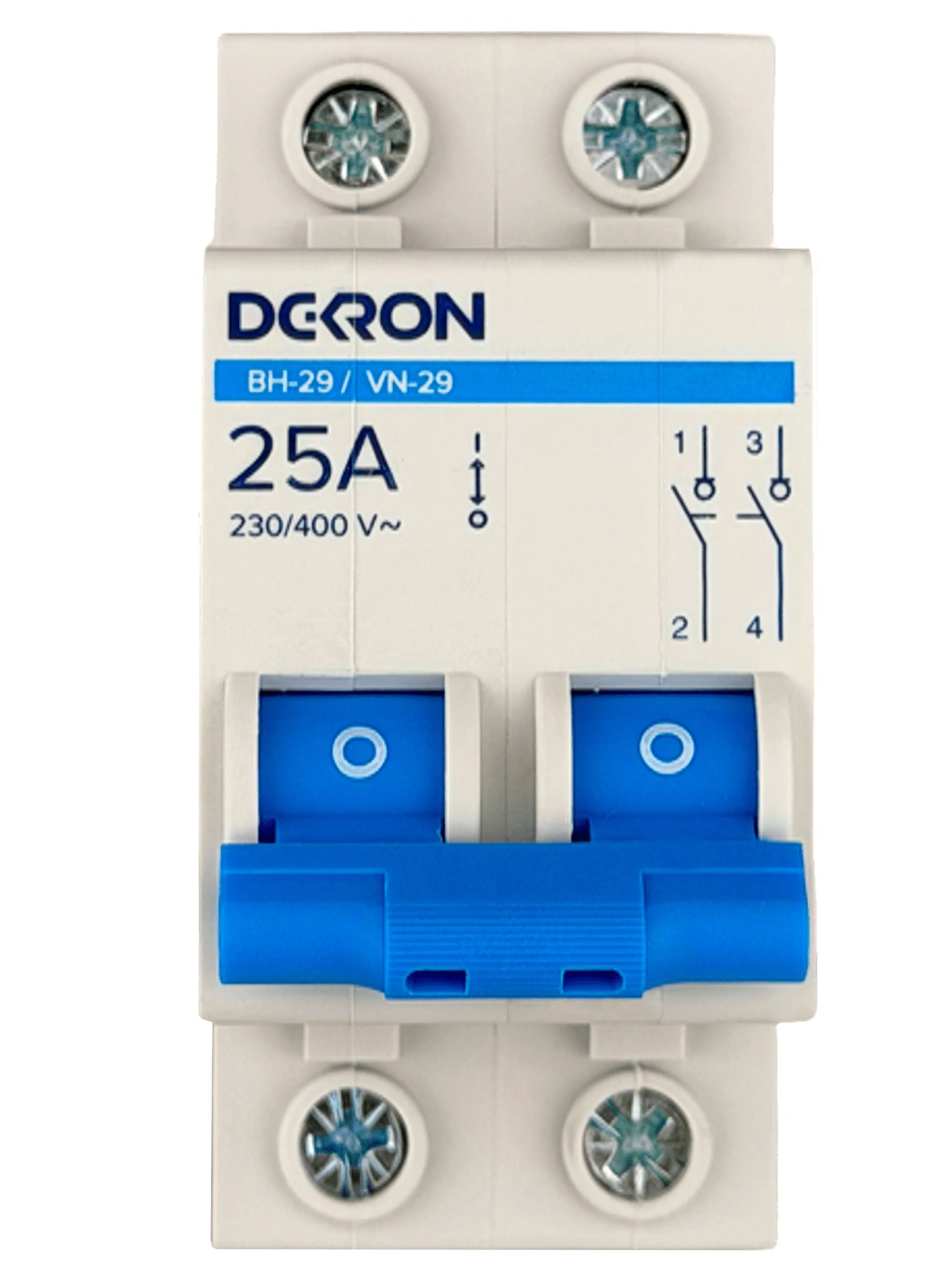 Выключатель нагрузки ВН-29 2P 25А - Фото 2