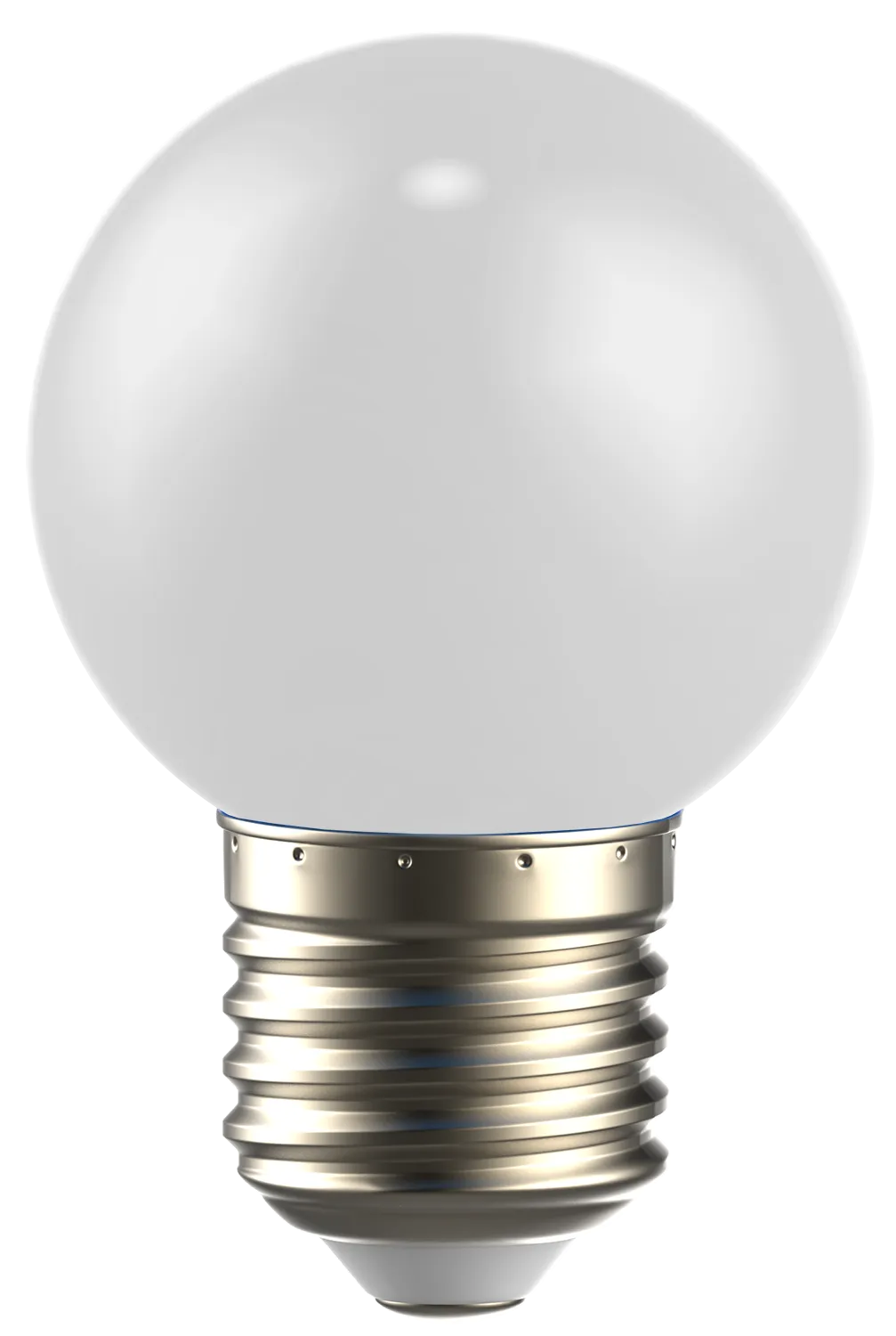 LIGHTING Лампа светодиодная декоративная G45 шар 1Вт 230В теплый белый E27 IEK - Фото 2