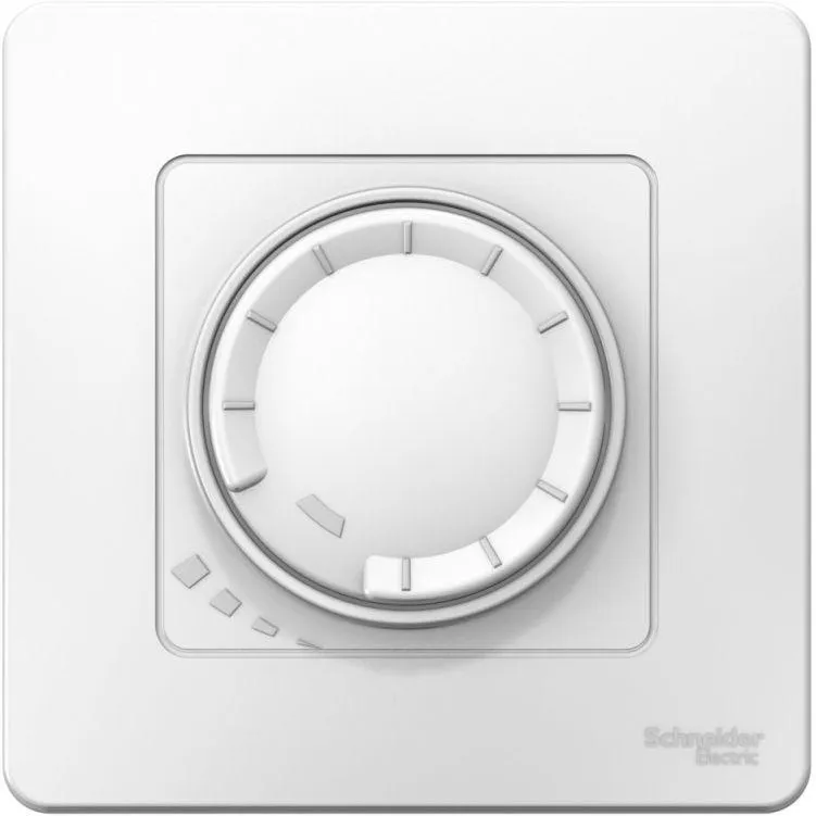 Светорегулятор поворотно-нажимной универсальный СП Blanca 400Вт бел. SE BLNSS040011 - Фото 2