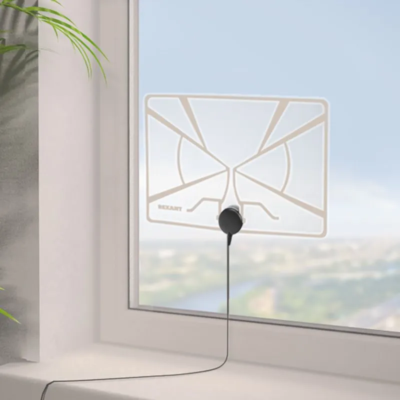 Антенна комнатная «Активная» с USB питанием, для цифрового телевидения DVB-T2, Ag-711 REXANT - Фото 3