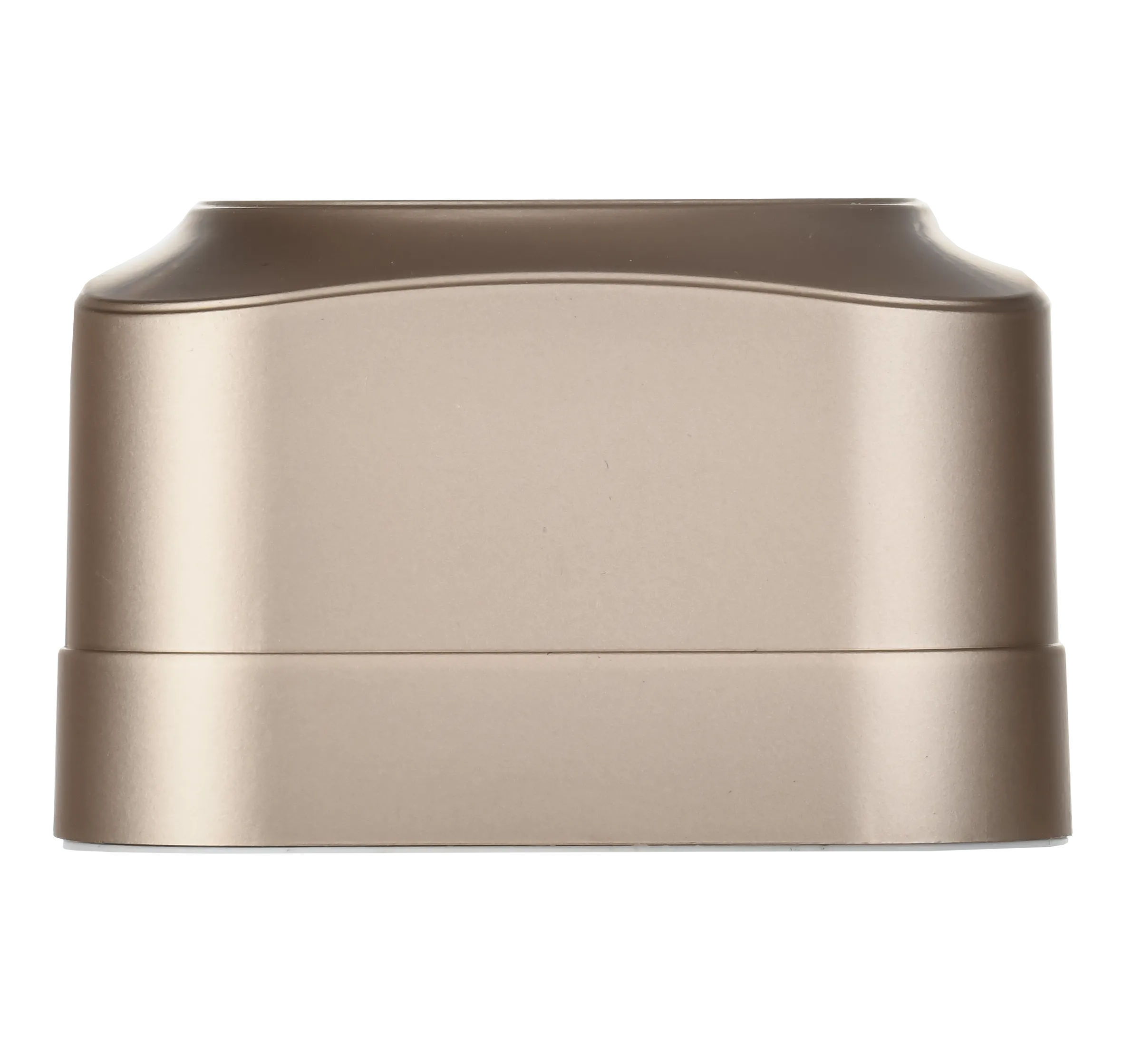 GLORY Розетка 2-местная для открытой установки с заземлением без защитных шторок 16А РС22-3-ХШм шампань матовый IEK - Фото 5