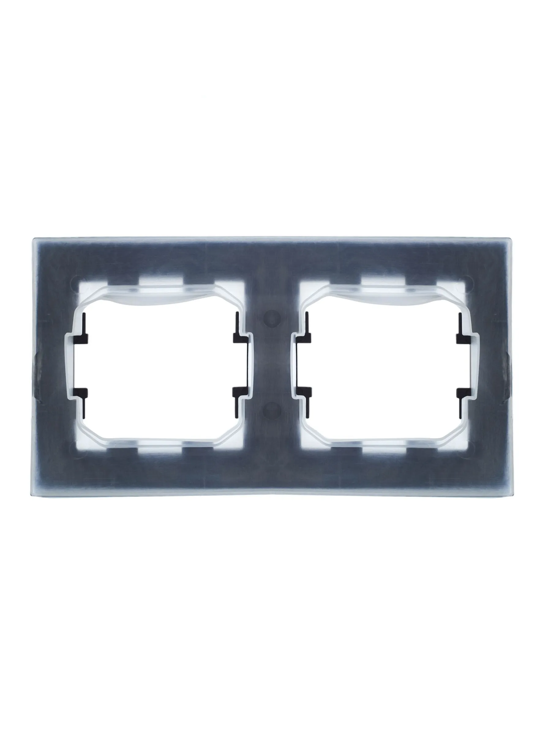 BRITE Рамка 2-местная IP44 РУ-2-БрТБ-44 темная бронза IEK - Фото 3