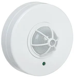 Датчик движения ДД-024В 1100Вт 180-360град 6м IP33 белый IEK LDD11-024B-1100-001