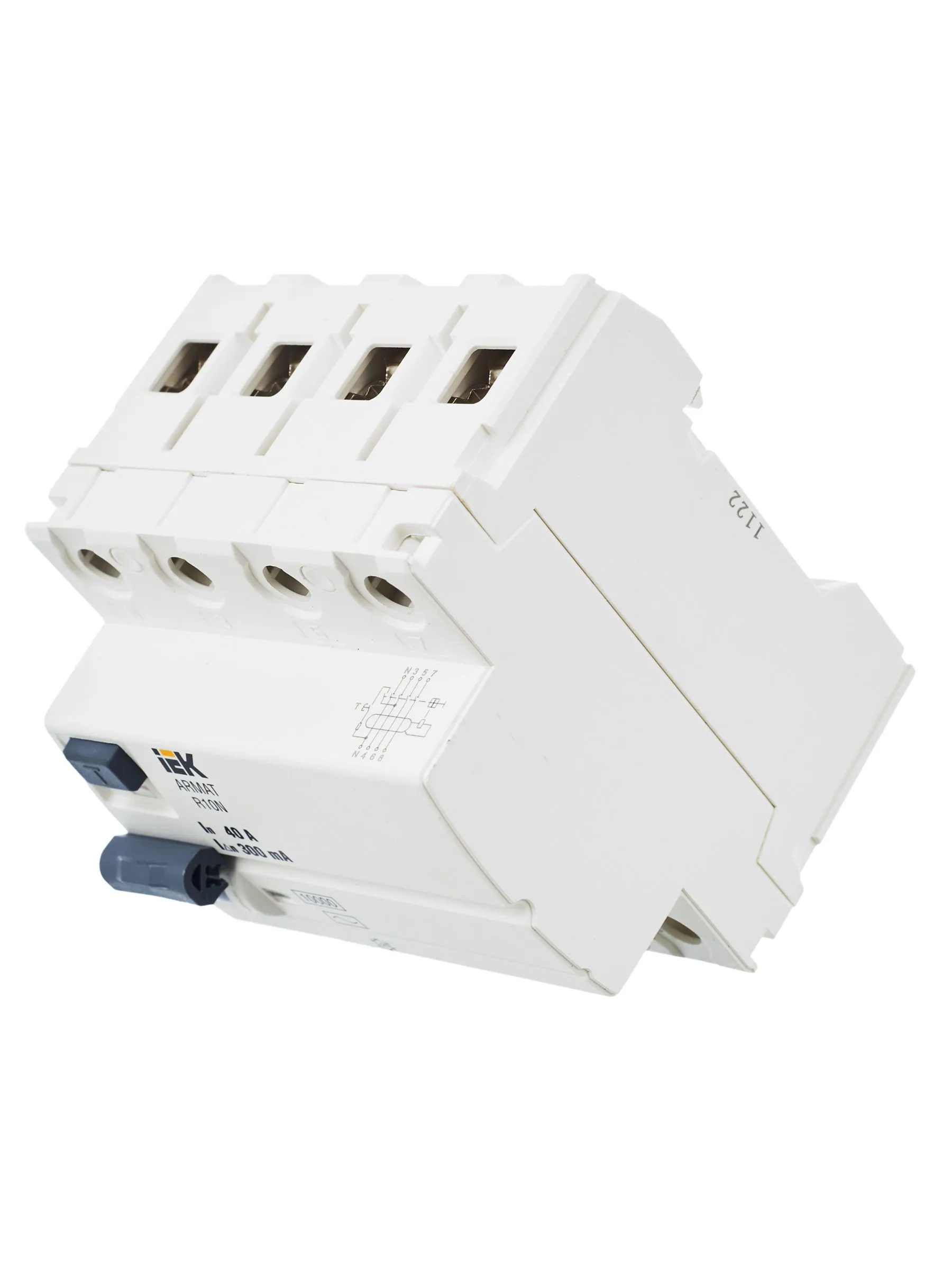 ARMAT Выключатель дифференциального тока R10N 4P 40А 300мА тип AC IEK - Фото 10