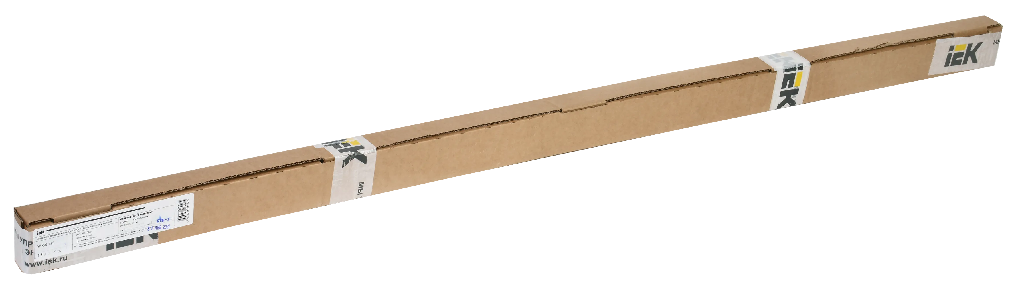 Комплект крепления металлокорпуса к столбу монтажной полосой IEK - Фото 2