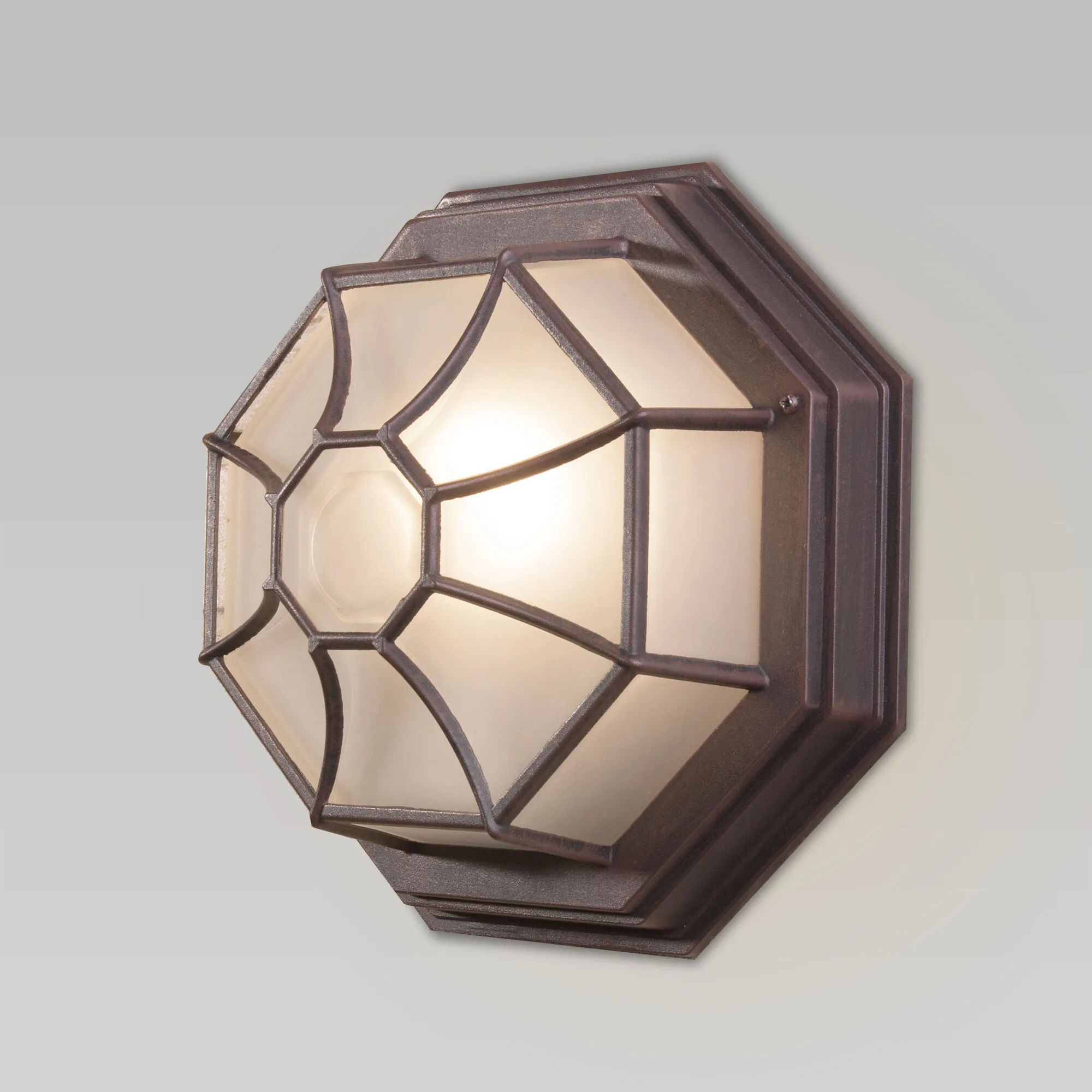 Светильник уличный настенный Telarana L капучино GL 1024D Elektrostandard